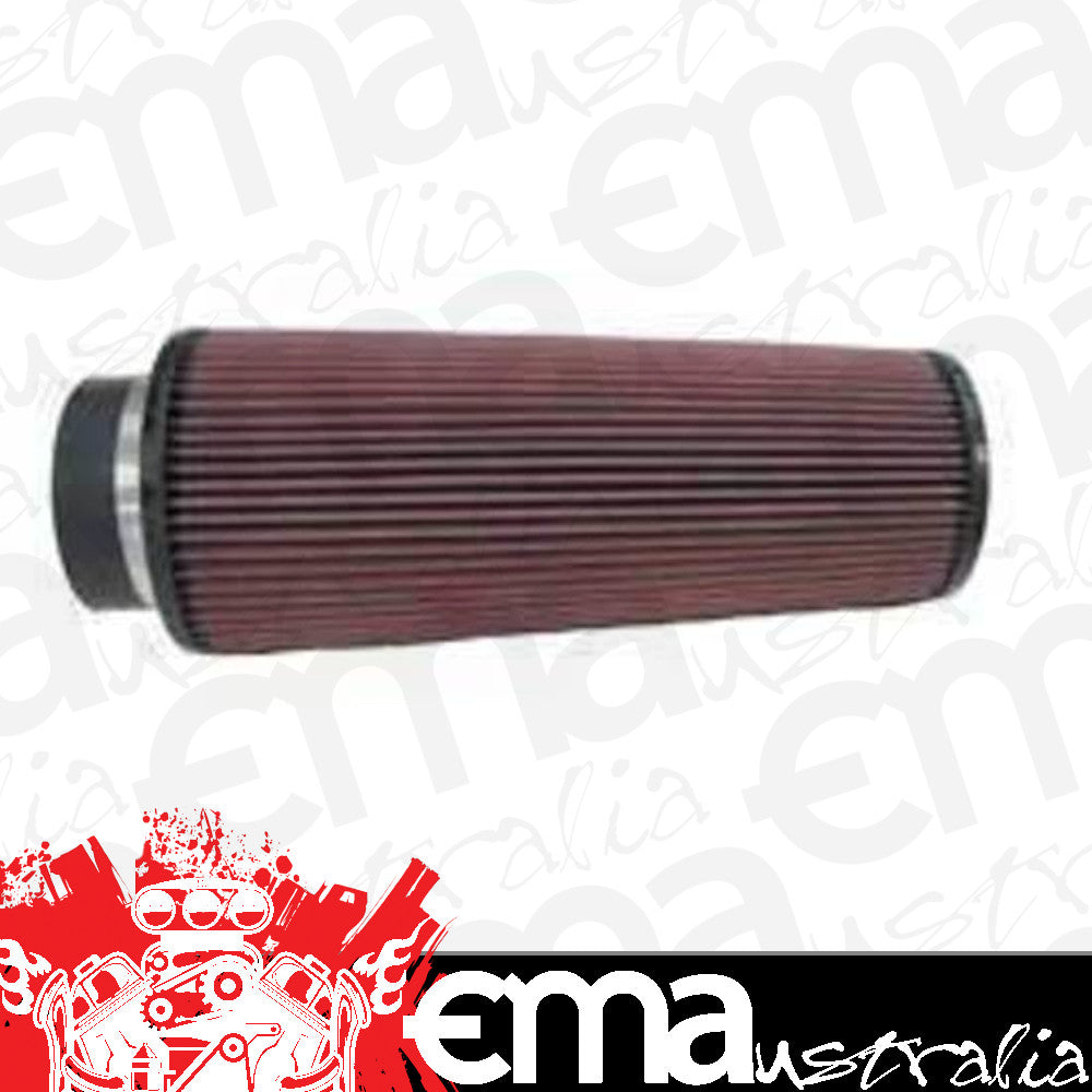K&N Filters KNRE-0880 Universal Clamp On Filter Suit 4 In 102 Mm 14 In 356 Mm H X 6 In 152 Mm Base Od X 4.625 In 117 Mm Top Od