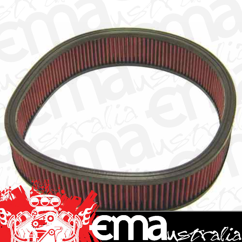 K&N Filters KNRE-3737 Air Filter Element 14"X3" Washable