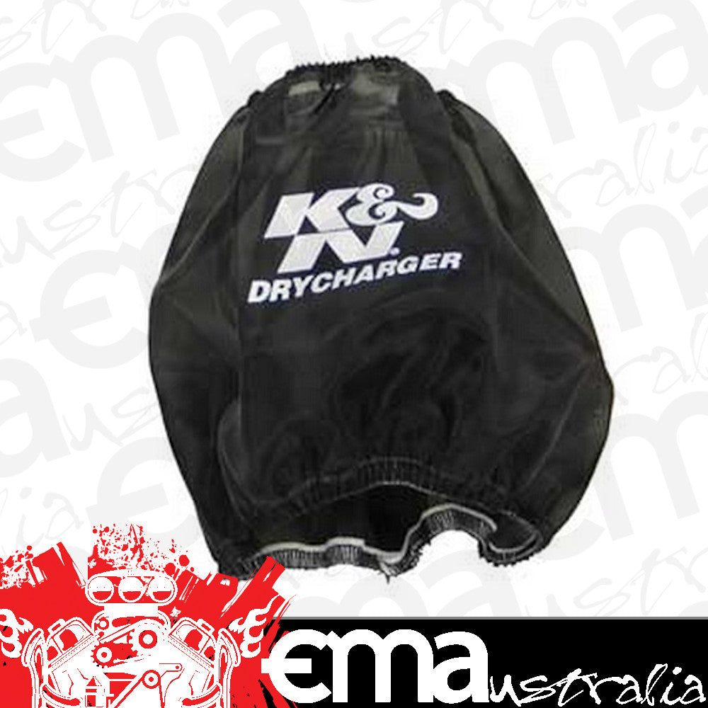 K&N Filters KNRF-1036DK Universal Clamp On Filter Wrap Black