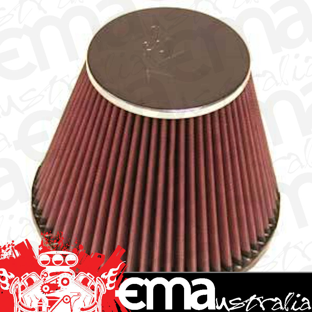 K&N Filters KNRF-1048 Universal Clamp On Filter Suit 6 In 152 Mm 6 In 152 Mm H X 7.5 In 191 Mm Base Od X 4.5 In 114 Mm Top Od