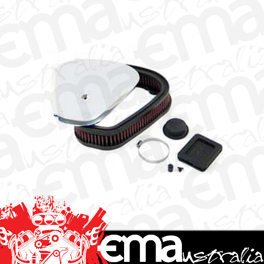 K&N Filters KNRK-3905-1 Custom Yamaha Air Filter Assembly Suit 1999-2012 Yamaha Xv1600 Xv1700 Road Star Midnight & Silverado