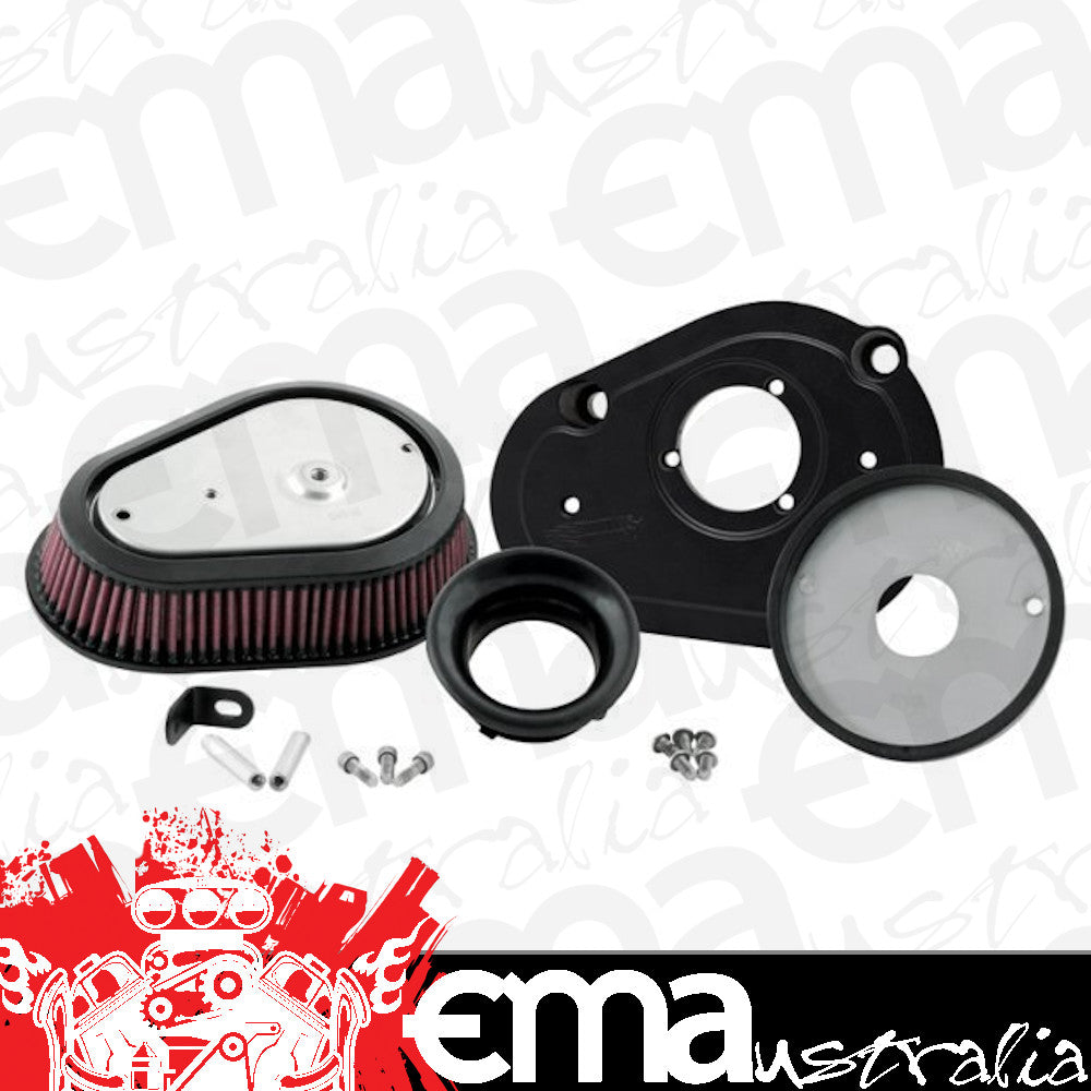K&N Filters KNRK-3931 Harley Davidson Custom Air Cleaner Assembly Suit 2008-2013 Fx Dyna Series