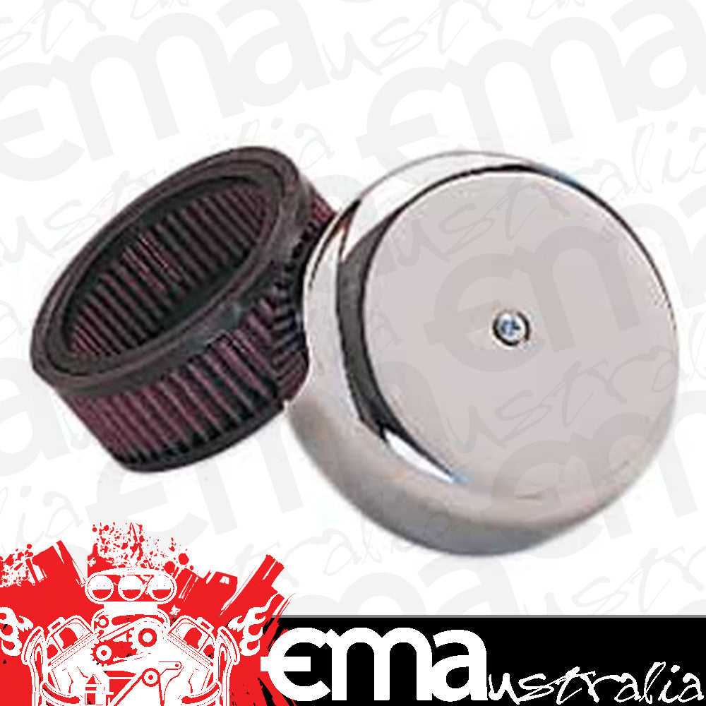 K&N Filters KNRL-320B Harley Davidson Custom Air Cleaner Assembly Suit Linkert Early 4-Bolt Modelcarburettor