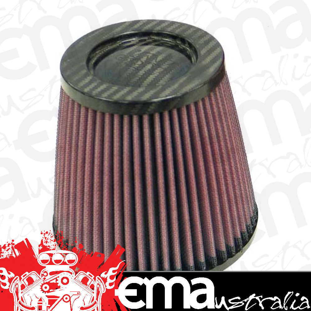 K&N Filters KNRP-4930 Universal Clamp On Filter Suit 4 In 102 Mm 5.063 In 129 Mm H X 5.375 In 137 Mm Base Od X 4 In 102 Mm Top Od