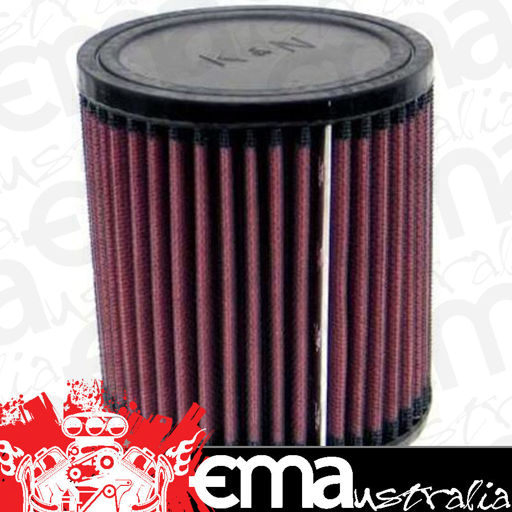 K&N Filters KNRU-0640 Universal Clamp On Filter Suit 2.25 In 57 Mm 5 In 127 Mm H X 4.5 In 114 Mm Base Od X 4.313 In 110 Mm Top Od