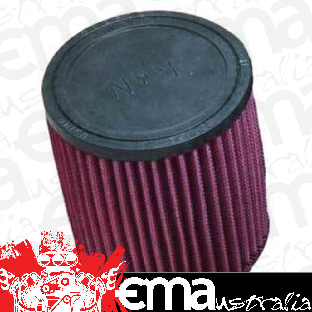 K&N Filters KNRU-0830 Universal Clamp On Filter Suit 2.438 In 62 Mm 4 In 102 Mm H X 4.5 In 114 Mm Base Od X 4.313 In 110 Mm Top Od