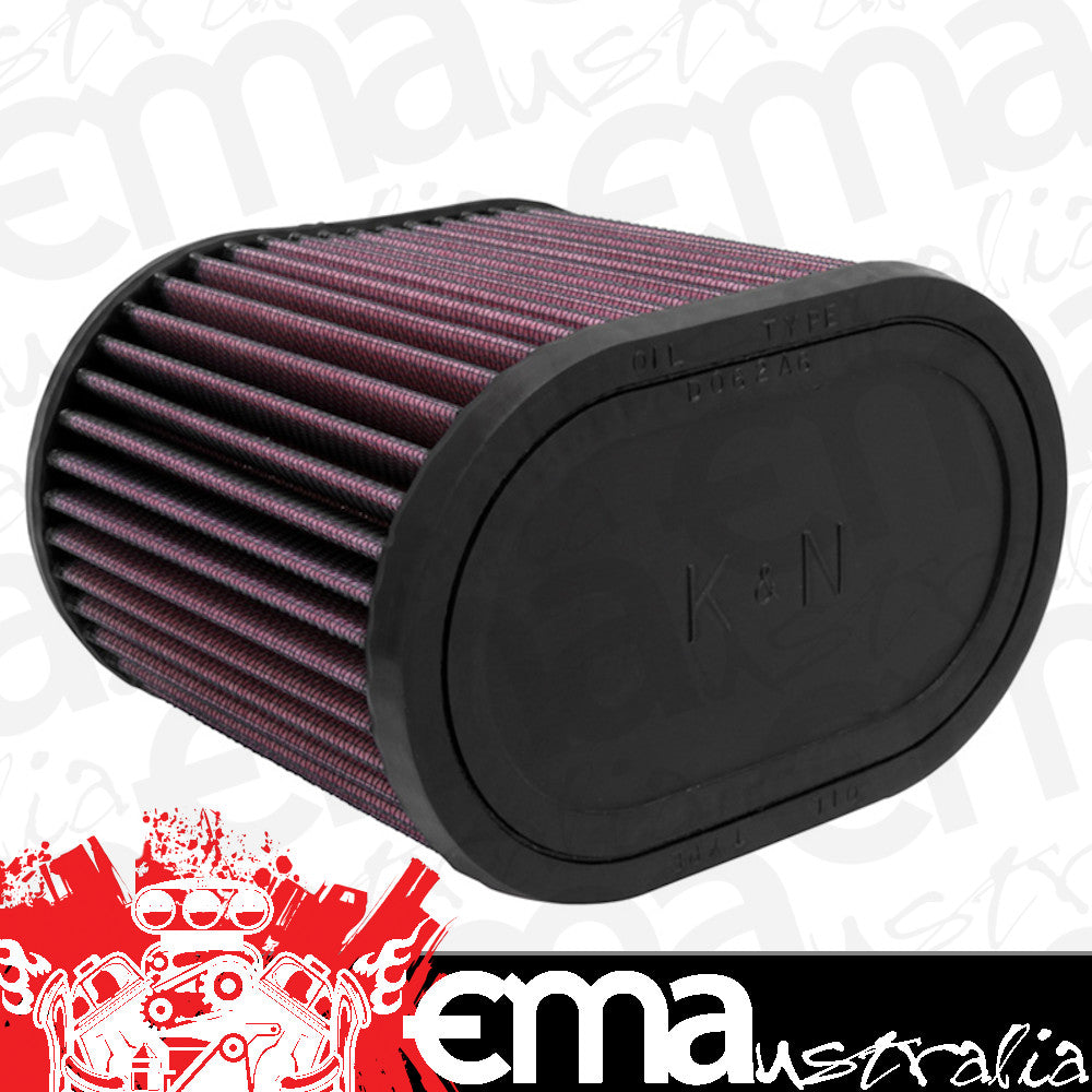 K&N Filters KNRU-1500 Universal Clamp On Filter Suit 2.75 In 70 Mm 5 In 127 Mm H X 6.25 In 159 Mm L X 4 In 102 Mm W