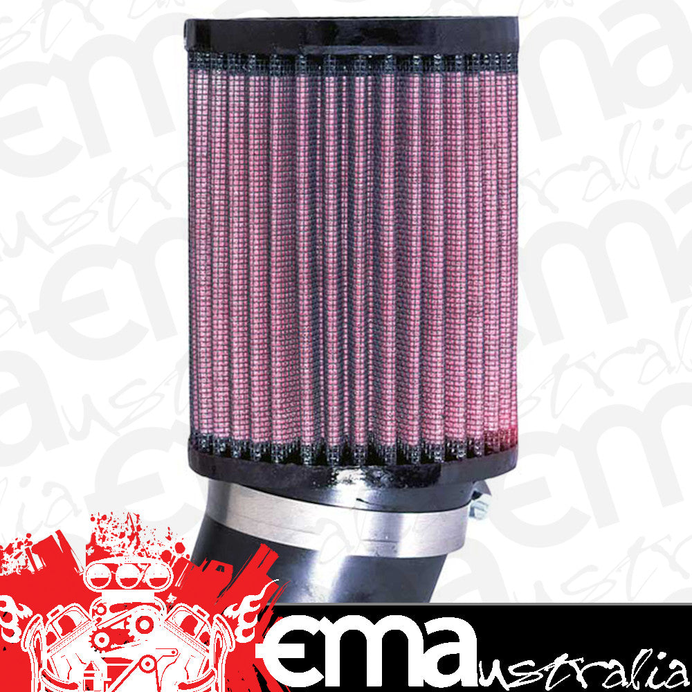 K&N Performance Filters KNRU-1760 Filters Universal Clamp On Filter Suit 2.438 In 62 Mm 5 In 127 Mm H X 3.75 In 95 Mm Od