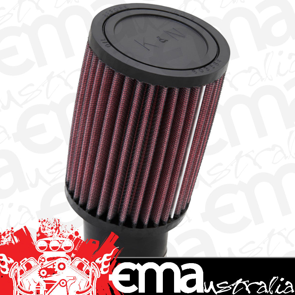 K&N Filters KNRU-1780 Universal Clamp On Filter Suit 2.063 In 52 Mm 5 In 127 Mm H X 3.5 In 89 Mm Od