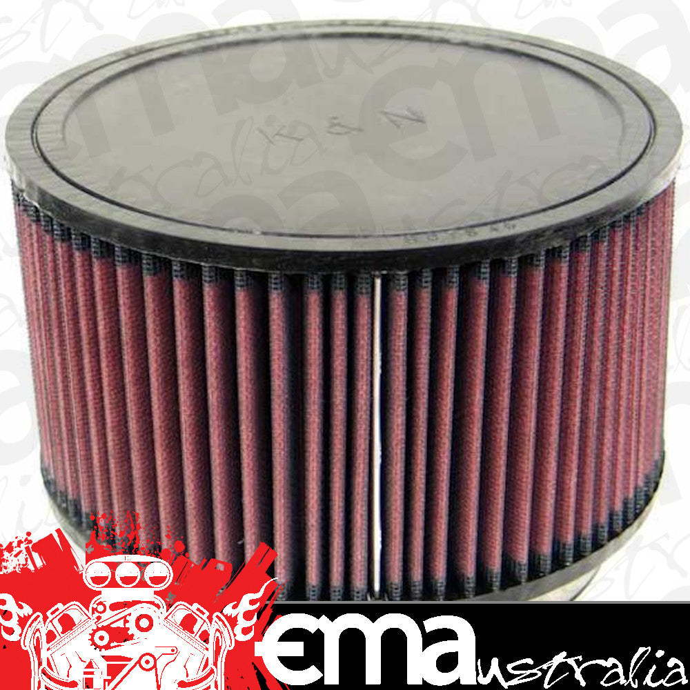 K&N Filters KNRU-1850 Universal Clamp On Filter Suit 6 In 152 Mm 4.5 In 114 Mm H X 7.5 In 191 Mm Od