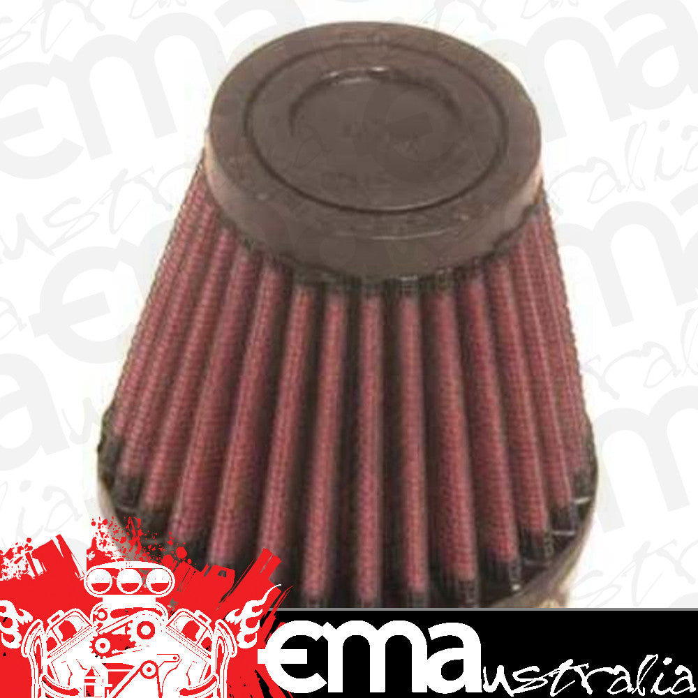 K&N Filters KNRU-2580 Universal Clamp On Filter Suit 3.125 In 79 Mm 3 In 76 Mm H X 3.125 In 79 Mm Base Od X 2 In 51 Mm Top Od