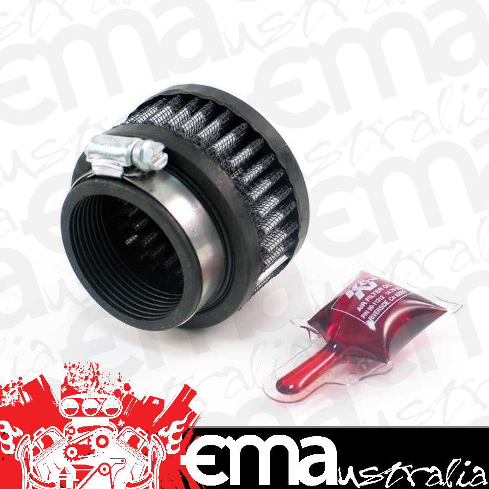 K&N Filters | KNRU-2650 | Filters Universal Clamp-On Filter Round 3"Od X 1.5"H 1.875" Neck