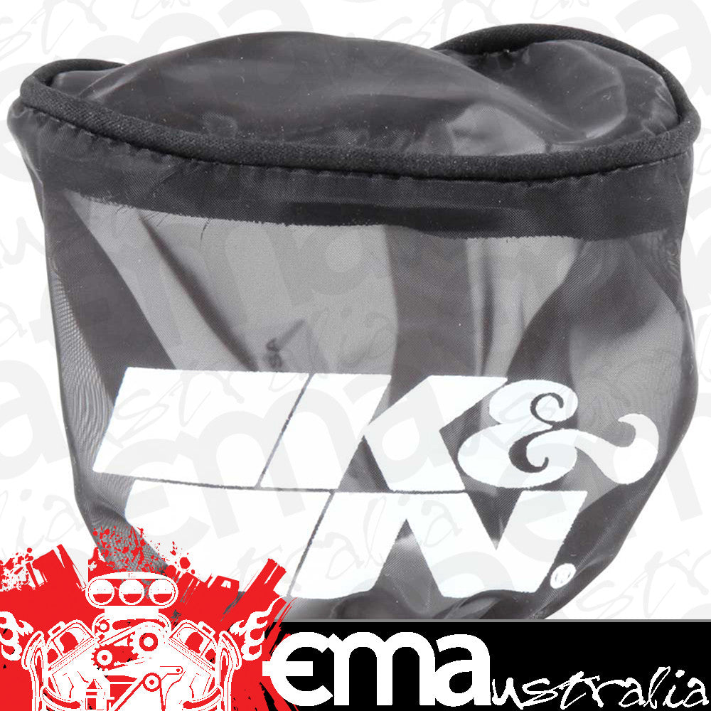 K&N Filters KNRU-2780DK Universal Clamp On Filter Wrap Black Suit 1991-2000 Triumph Trident Daytona Trophy