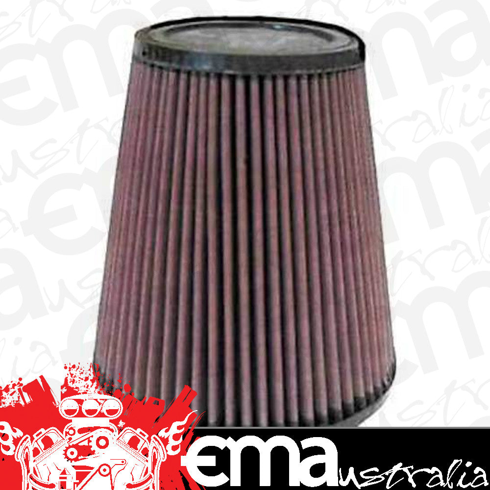 K&N Filters KNRU-2800 4-3/4" X 6-1/2" Round Tapered Pod Filter 7" Long 5" Flange