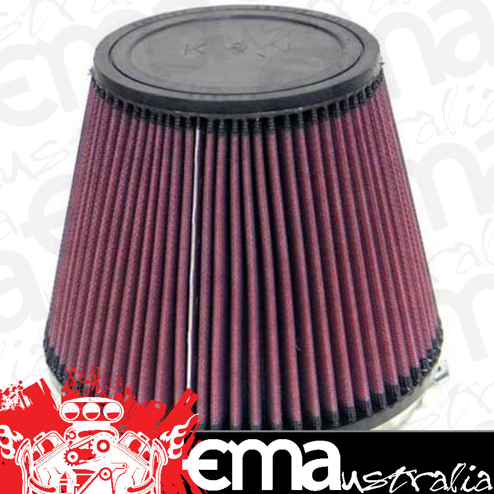 K&N Filters KNRU-3100 Universal Clamp On Filter Suit 6 In 152 Mm 6 In 152 Mm H X 7.5 In 191 Mm Base Od X 5 In 127 Mm Top Od