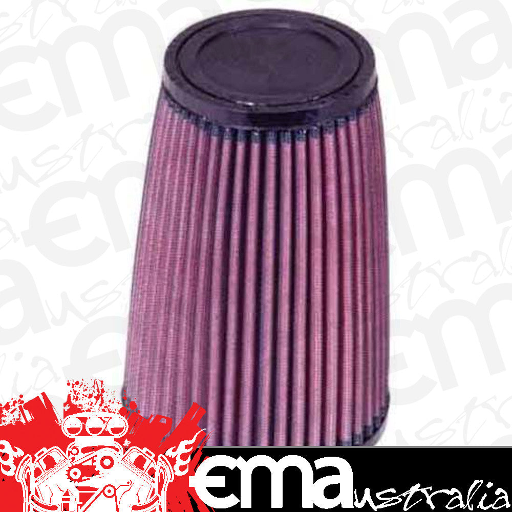 K&N Filters KNRU-3130 Universal Clamp On Filter Suit 3.5 In 89 Mm 7 In 178 Mm H X 4.625 In 117 Mm Base Od X 3.5 In 89 Mm Top Od