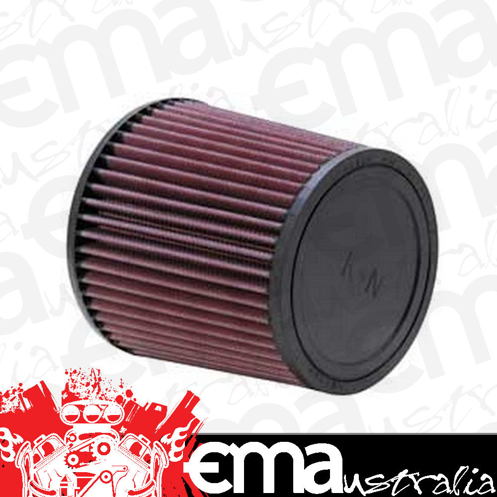 K&N Filters KNRU-3480 Universal Clamp On Filter Suit 4.5 In 114 Mm 6 In 152 Mm H X 5.875 In 149 Mm Base Od X 5 In 127 Mm Top Od