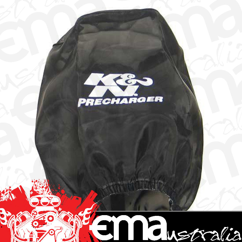 K&N Filters KNRU-4710PK Precharger Filter Wrap Oval Tapered Black