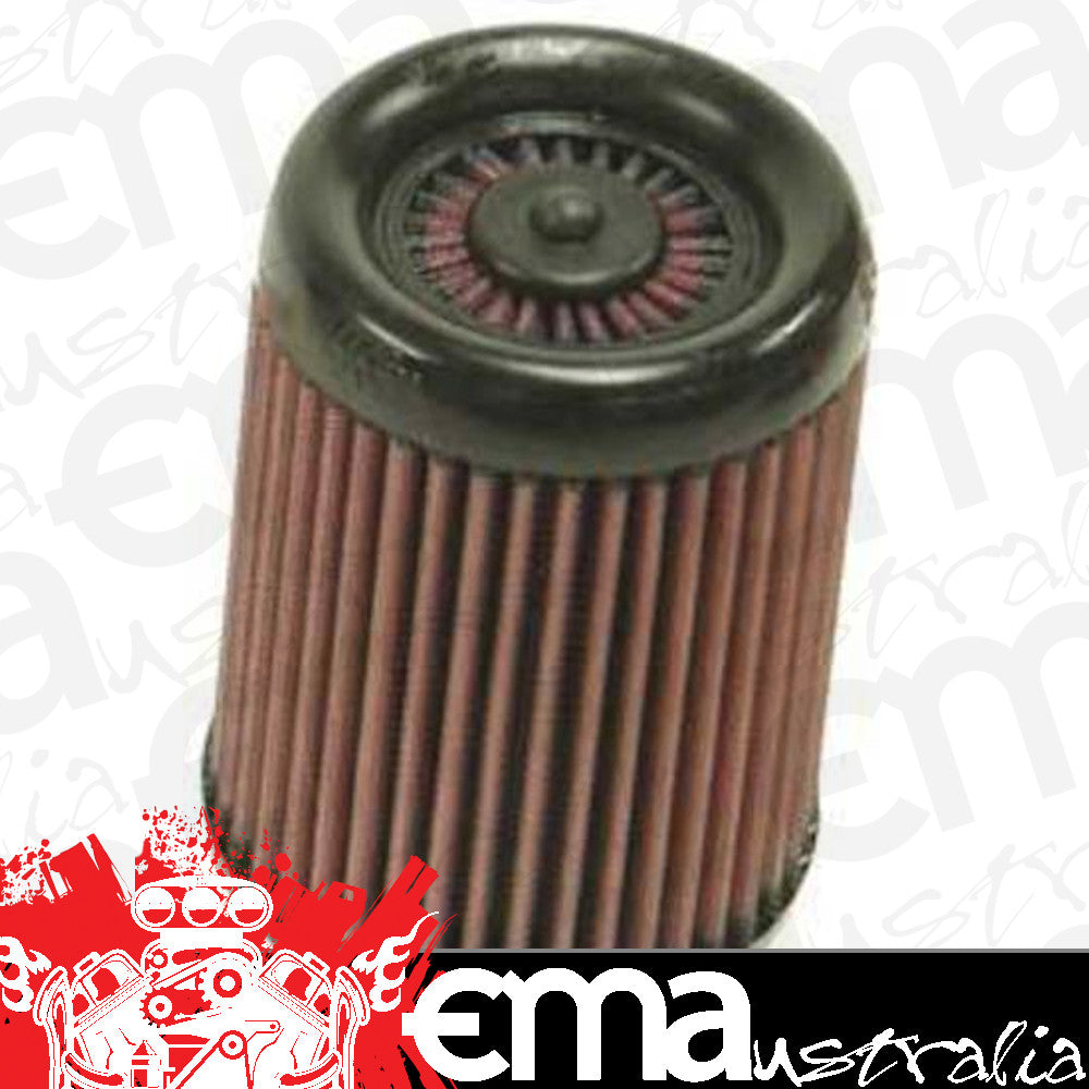 K&N Filters KNRX-3820-1 X-Stream Universal Clamp On Filter Suit 2.438 In 62 Mm 6.125 In 156 Mm H X 4.5 In 114 Mm Base Od X 4 In 102 Mm Top Od