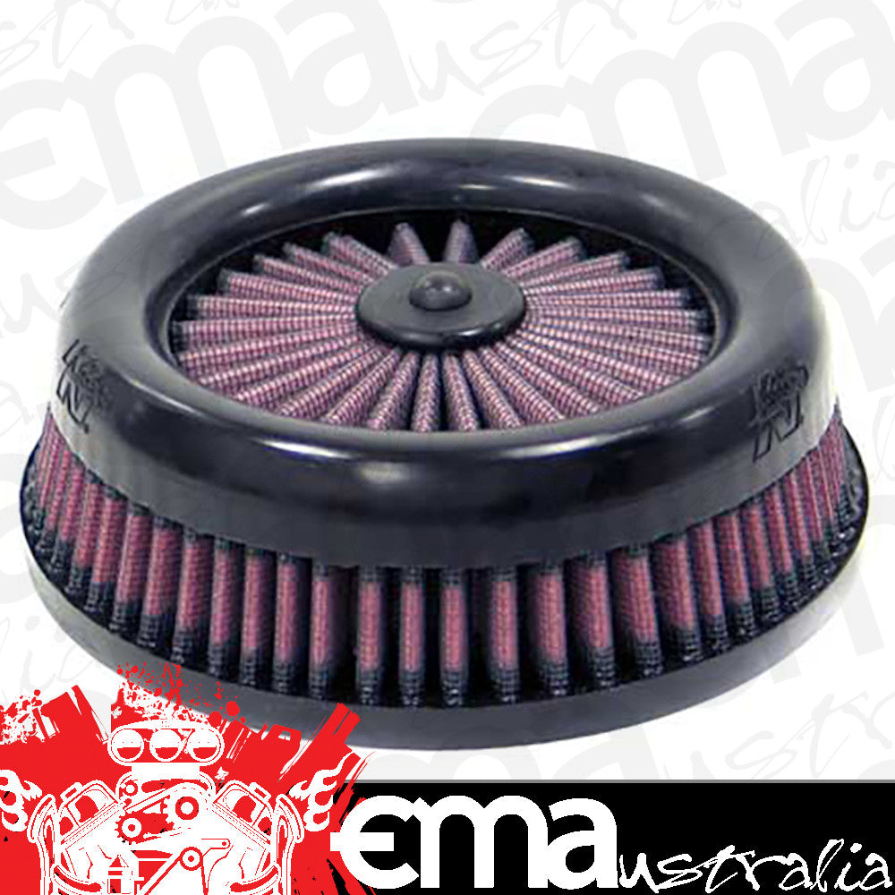 K&N Filters KNRX-4130-1 X-Stream Universal Clamp On Filter Suit 3.813 In