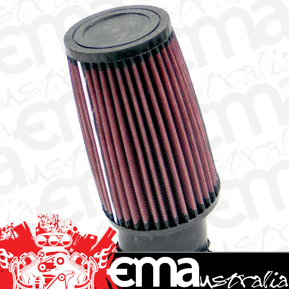 K&N Filters KNSN-2510 Universal Clamp On Filter Suit 2.438 In 62 Mm 6 In 152 Mm H X 3.75 In 95 Mm Base Od X 3 In 76 Mm Top Od