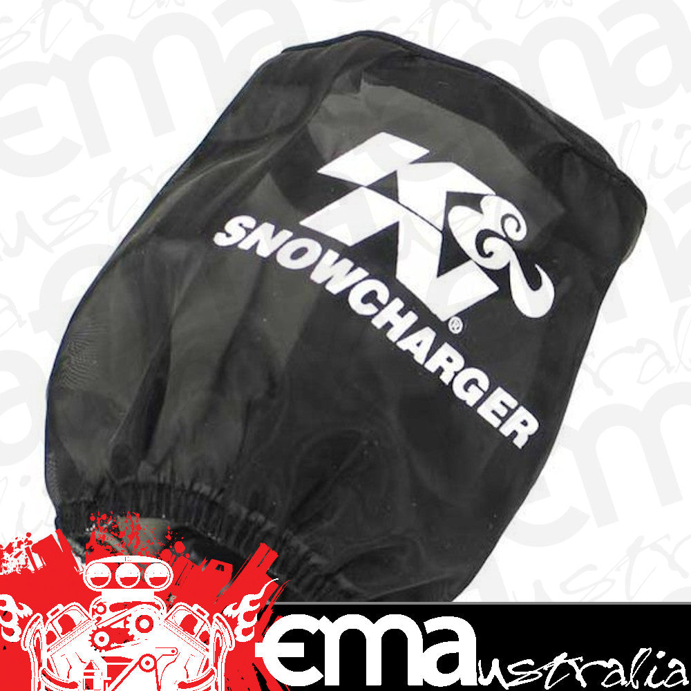 K&N Filters KNSN-2530PK Filter Wrap Round Tapered 3.75" Base Dia. 3" Top Dia. Black