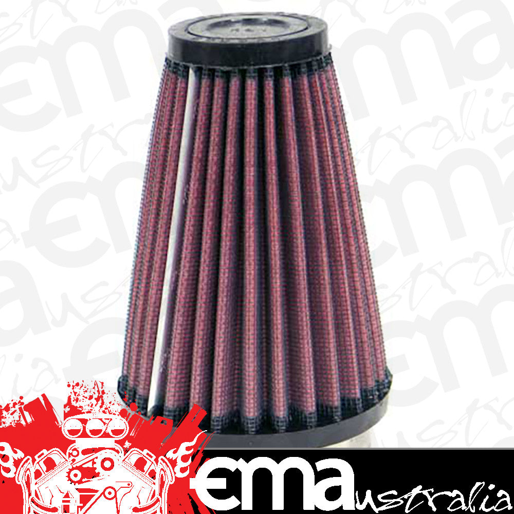 K&N Filters KNSN-2570 Universal Clamp On Filter Suit 2.438 In 62 Mm 5 In 127 Mm H X 3.5 In 89 Mm Base Od X 2 In 51 Mm Top Od