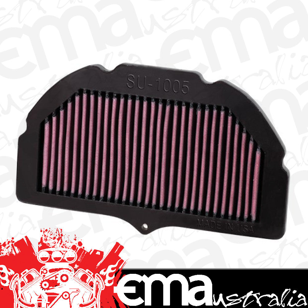 K&N Filters KNSU-1005 Replacement Motorcycle Air Filter Suit 2005-2008 Suzuki Gsxr1000