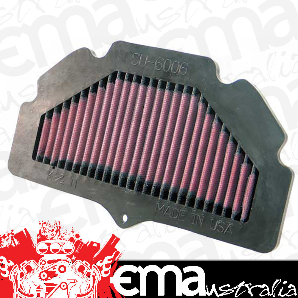 K&N Filters KNSU-6006 Replacement Motorcycle Air Filter Suit 2006-2013 Suzuki Gsr750, Gsr600