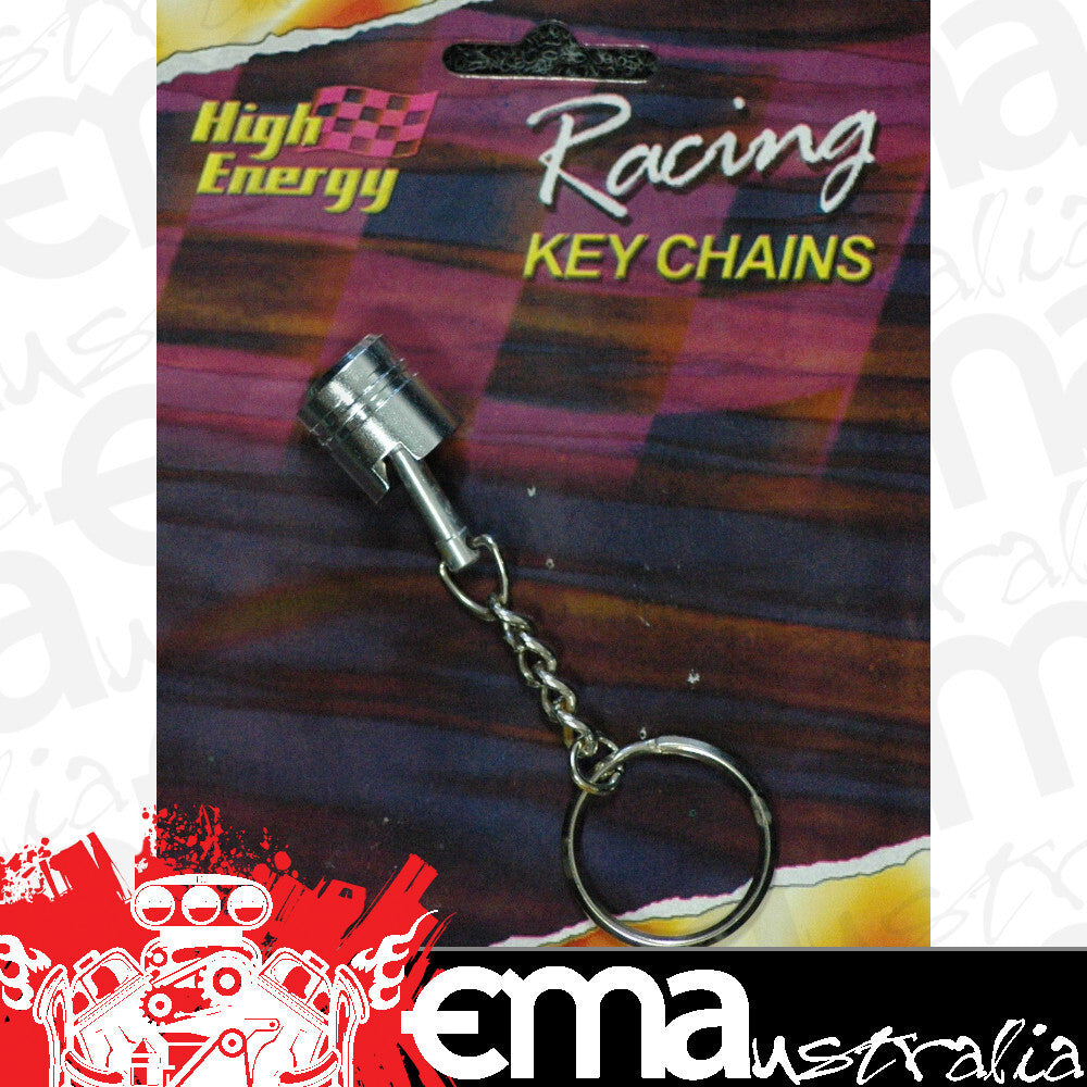 High Energy Racing KR6650S Key Ring Aluminium Piston Silver