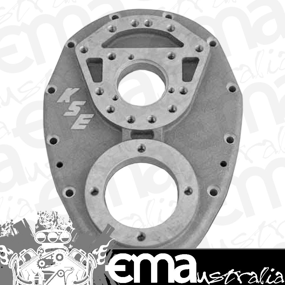 KSE KSD1002 Cast Aluminium Timing Cover suit SB Chev STD Cam Position