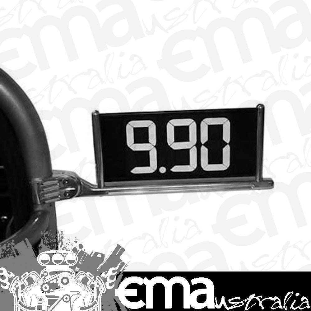 Lokar LK-1110117 1-5/8" Roll Bar Mounted Dial-In Board Black Billet Alloy