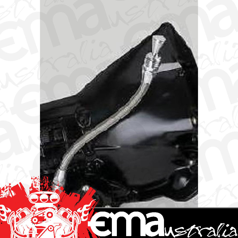 GM Turbo 350 Transmissions Anchor-Tight Locking Transmission Dipstick Polished Suit Th-350 Lokar LK-1211134