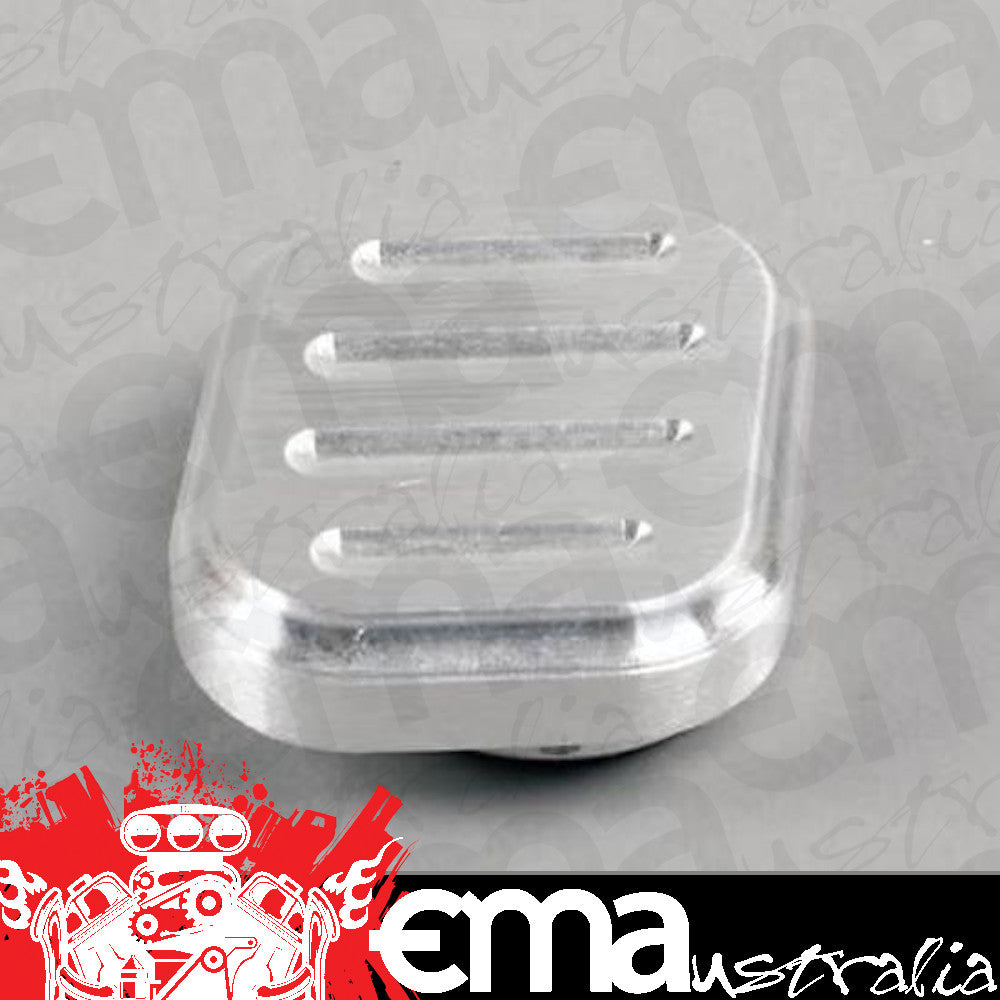 Lokar LK-BAG-6003 Square Dimmer Switch Cover Ball Milled Brushed Alloy