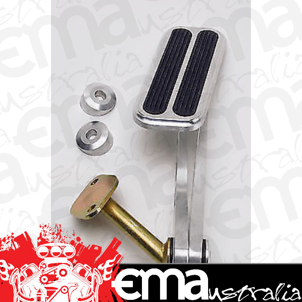 Lokar LK-BAG-6074 Billet Brushed Aluminium Accelerator Pedal Chev Belair 55-57