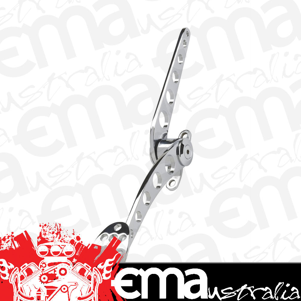 Lokar LK-BAG-6151 Lakester Style Chrome Steel Accelerator Pedal Firewall Mount