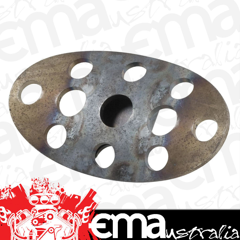 Lokar LK-BAG-6156 Lakester Steel Auto Brake Pedal Pad Raw Drilled