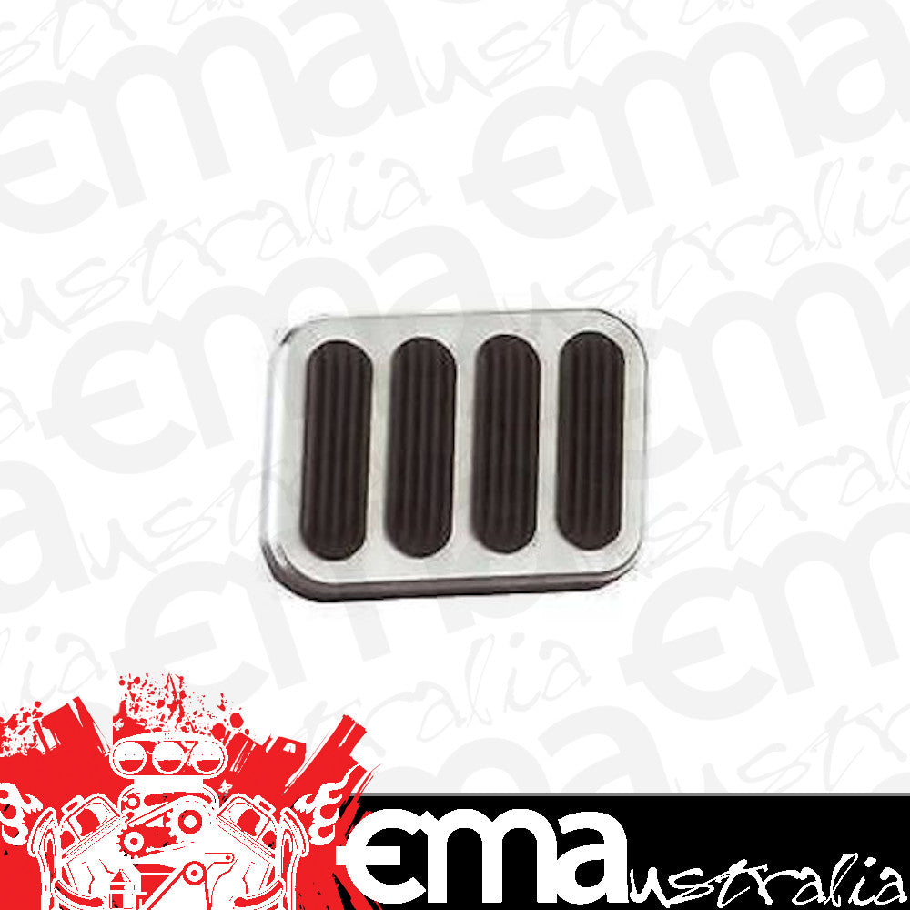 Lokar LK-BFG-6013 Billet Brushed Aluminium Clutch/Brake Pedal 3.750"X2.750"