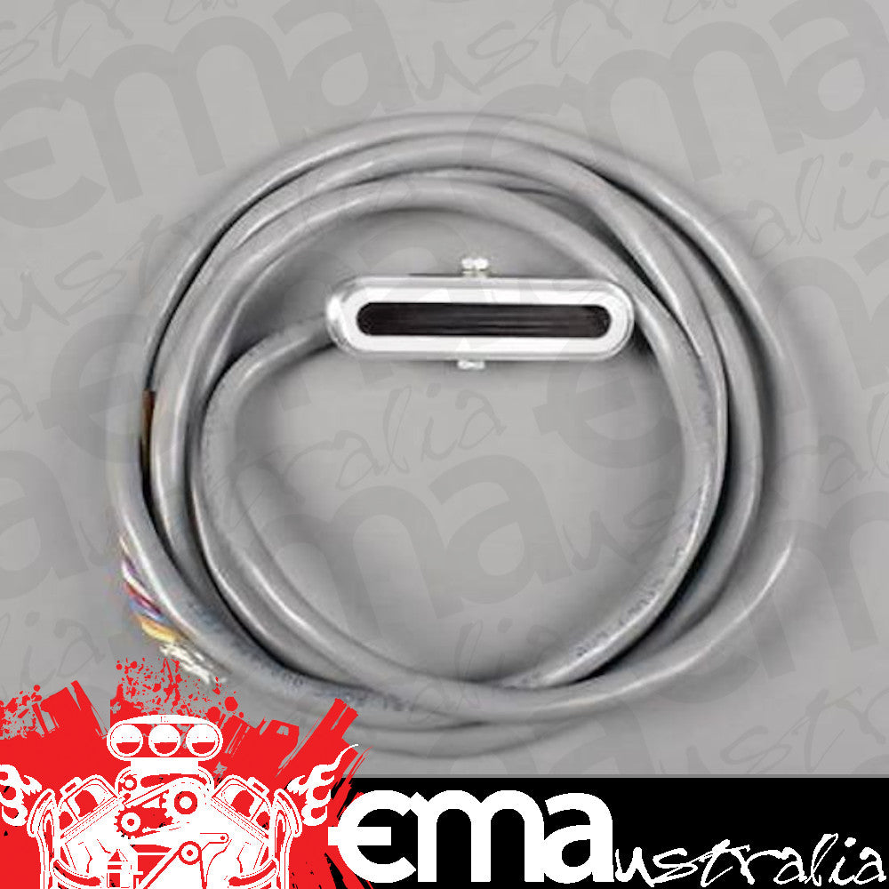 GM 200-4R, 700R4, 4L60, 4L60E & 4L80E Transmissions Horizontal Led Dash Indicator Bezel Brushed Billet Aluminium Lokar LK-CIND-1702
