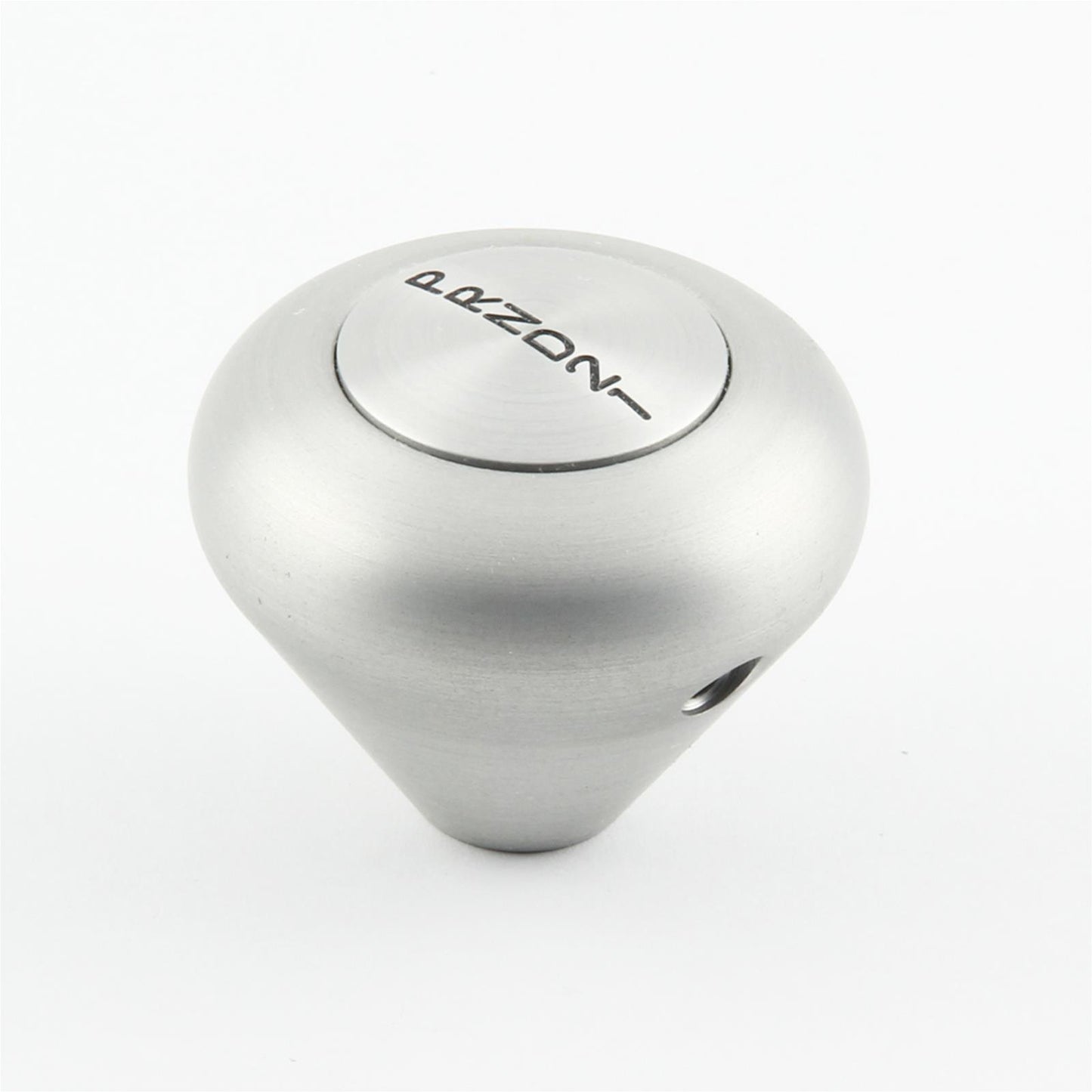 Lokar LK-CO400BM 4 Ft. Cable Operated Automatic Transmission Shifter Th400 Detent 16" Single Bend Chrome Stick 3/8-24" Brushed Mushroom Knob