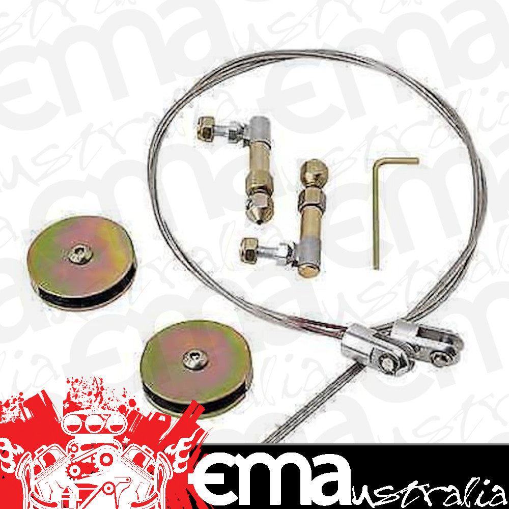 Lokar LK-DLR-2100 Door Release Cable Kit 4 Ft Cable