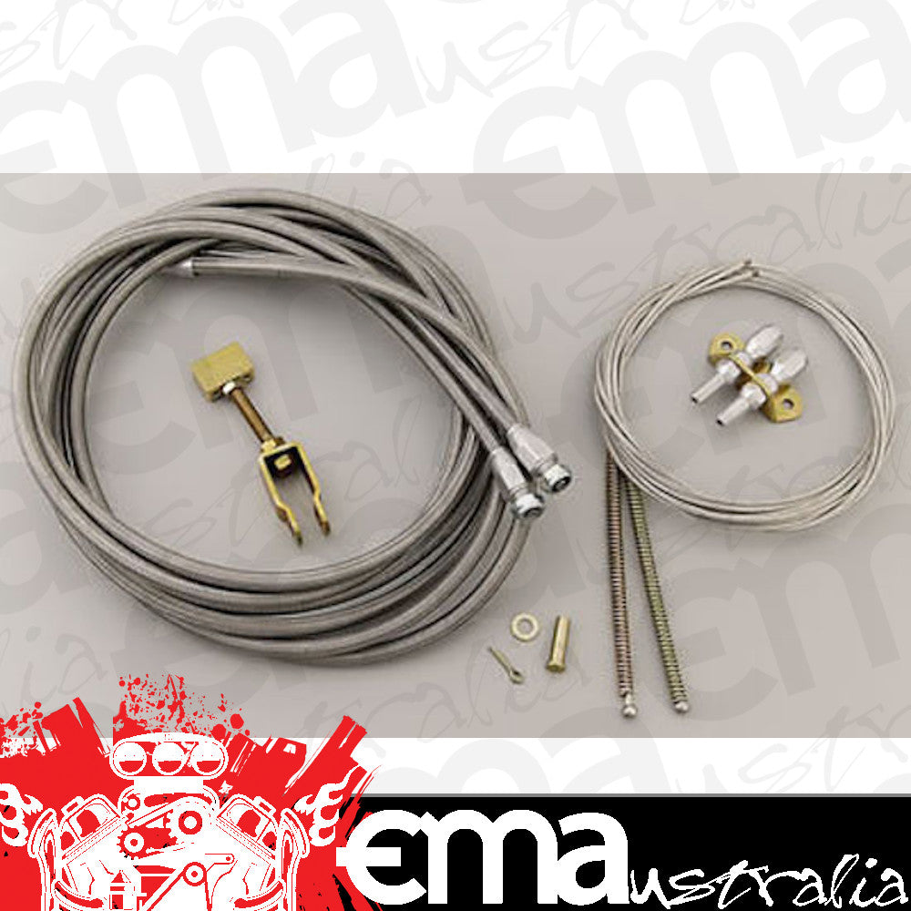 Lokar | LK-EC-80FHT | Universal Hand Brake Cables Stainless Steel Housing