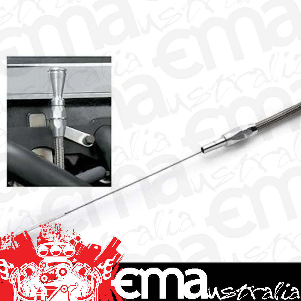 Lokar | LK-ED-5012 | Flexible Braided Engine Dipstick Ford Fe Series Bb 360-428Cid
