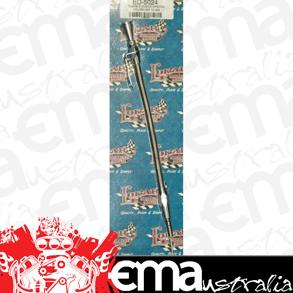 Lokar LK-ED-5024 Braided Engine Dipstick Holden 253-308