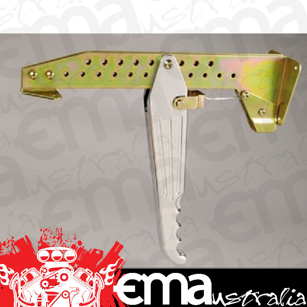 Lokar LK-EHB-9201 Under-The-Dash Hand Brake Chromed Billet Aluminium