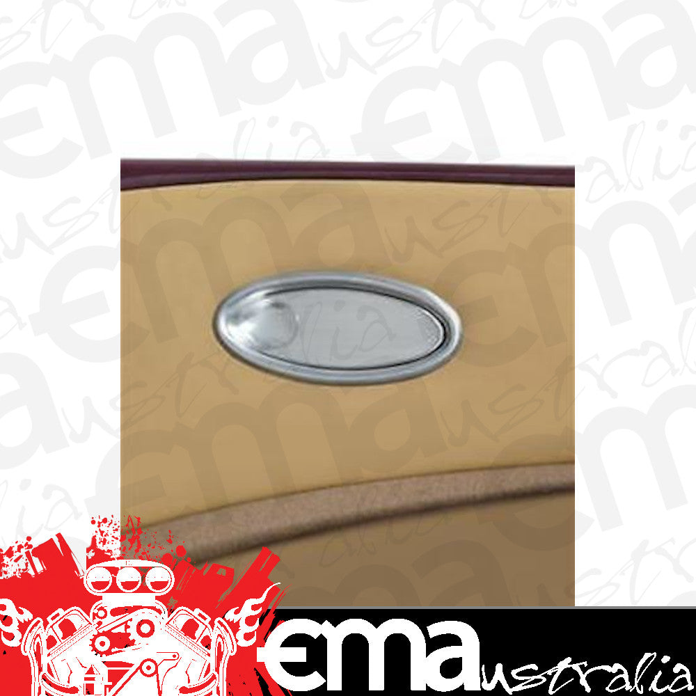 Lokar LK-IDH-2000 Universal Interior Door Handles Brushed Billet Aluminium Pair