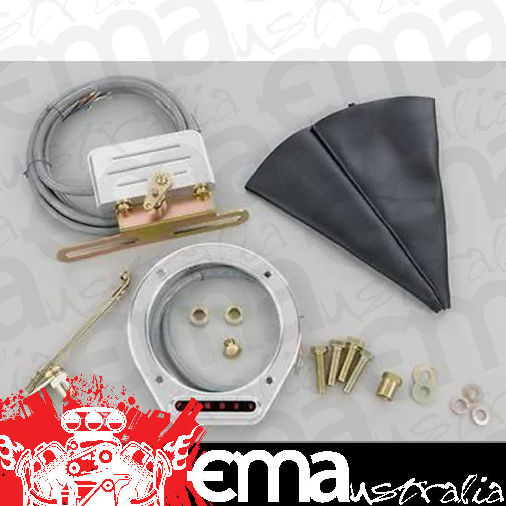 Lokar LK-INB-1720 Round Horizontal Boot Shift Indicator Kit Suit Gm 700R4 Trans