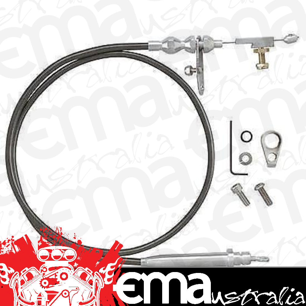 Lokar | LK-KD-2350HT | Chev Gm Turbo 350 Transmission Stainless Steel Kickdown Cable