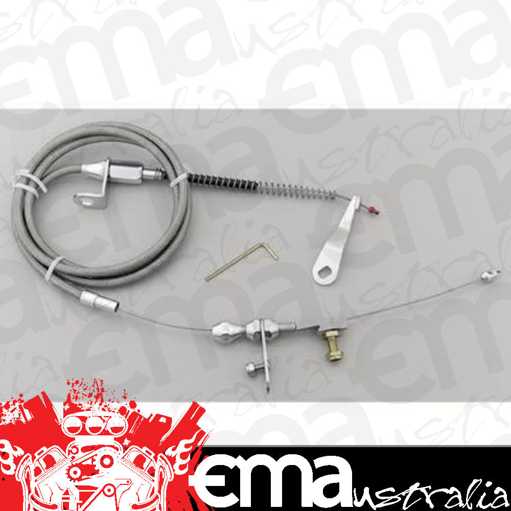 Lokar LK-KDP-2AODHT Polished Hi-Tech Kick Down Kit Suit Ford Aod Transmission