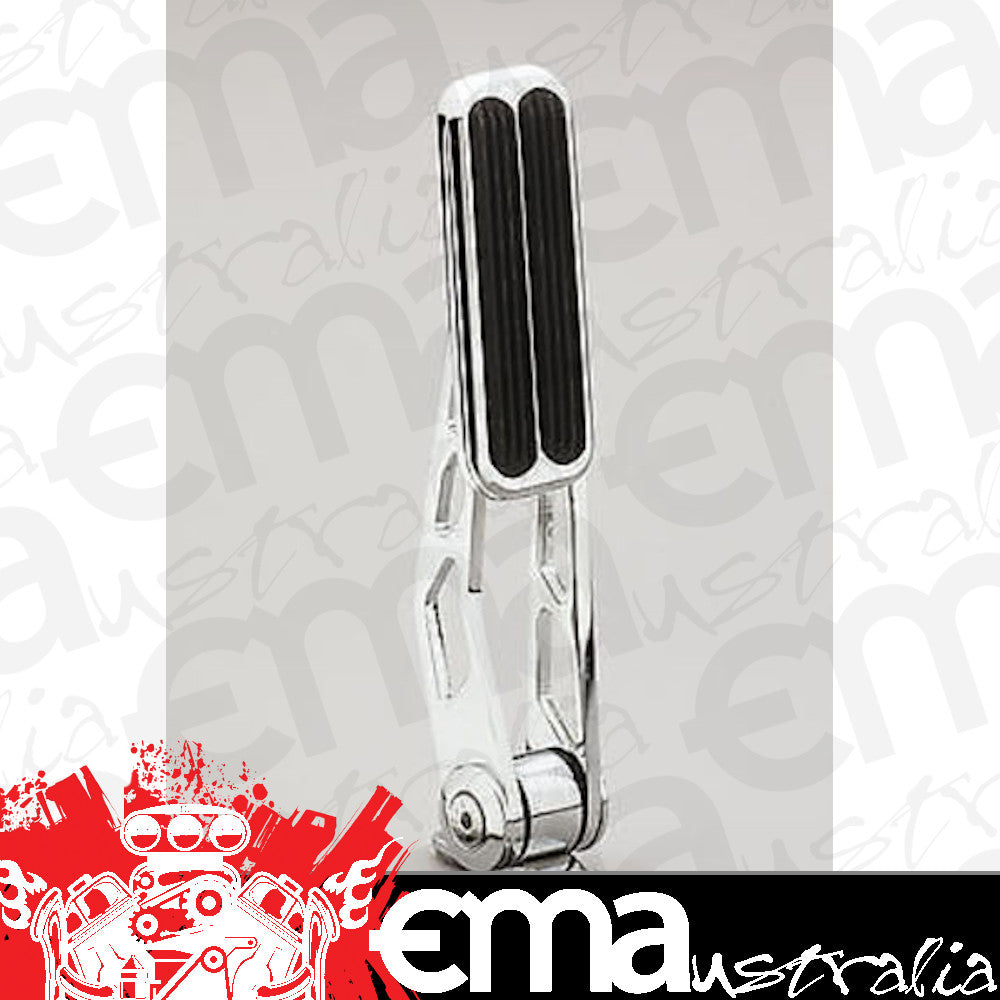 Lokar LK-SG-6007 Universal Firewall Mount Chrome Steel Accelerator Pedal